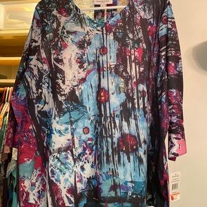 Size 2X top 3/4 sleeve